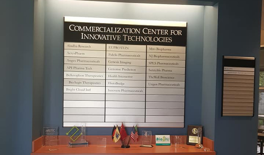 Commercialization Center for Innovative Technologies у Нью-Джерсі