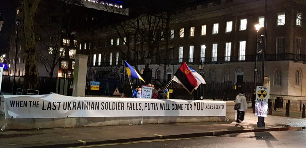 мітинг проти російської окупації України