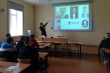 Мар’ян Лопата читає лекції для студентів польського університету